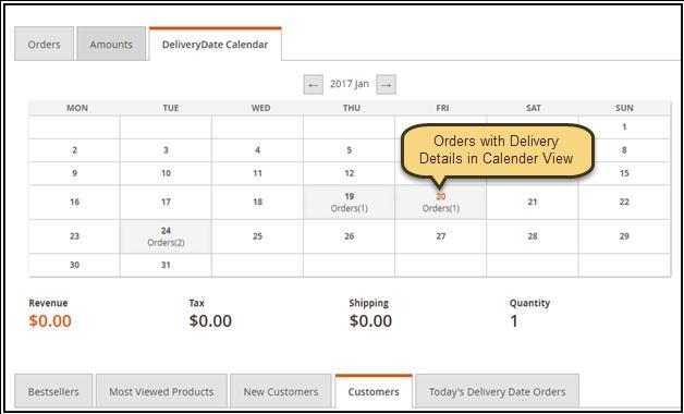 Admin can select preferable delivery date and time slot while placing an order from back end.