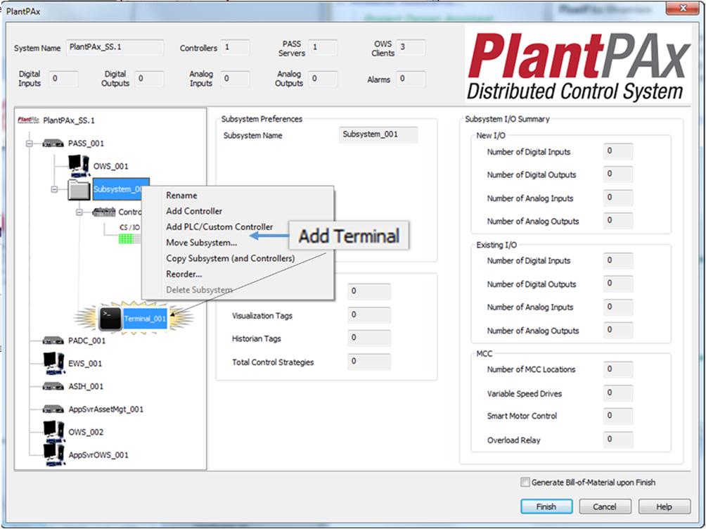 2018 PlantPAx System Estimator Update Improved support for large systems OVERVIEW 1. Ability to add access points or terminals to Application Servers (Remote Desktop Server Clients) 2.