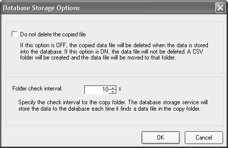 Select the Delete the data table Option to delete the data table at the same time. 2. Click the OK Button.