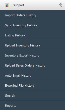 Support The Support module allows you to look across your company s history through many of the other modules in ecomdash. Ecomdash permanently archives everything you do in the system.