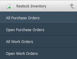 Restock Inventory The Restock Inventory module tracks the workflow of any expense you incurred while adding products to your inventory.
