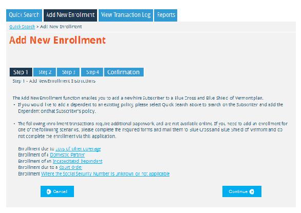 Enrolling a New Hire Policy New enrollments may be accepted via My Accounts for new hires and rehires on existing accounts.