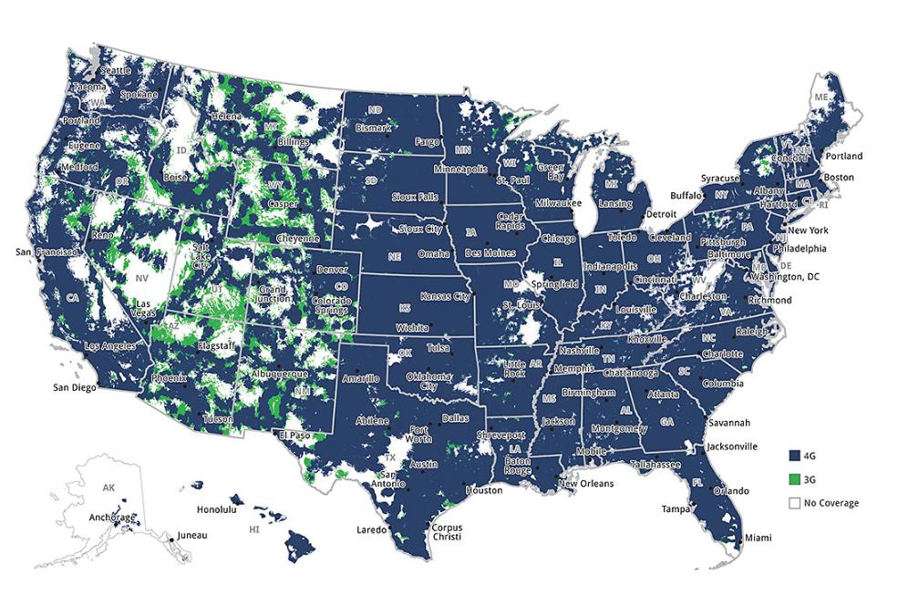 Network Coverage Map Check www.
