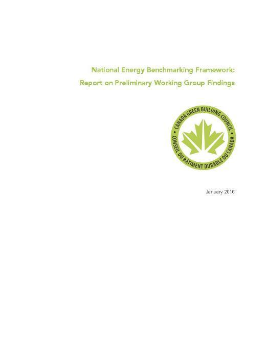 Summary Report A shared understanding on the importance of a national approach to energy benchmarking A set of principles to facilitate consistency, quality and participation