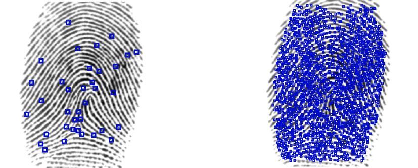 103 performed a few preprocessing steps on fingerprint images to obtain better matching performance.