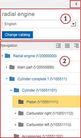 4.3 Catalog Figure 9 When you click Catalog, the home page opens in the Catalog module (Figure 9). As it is illustrated in the viewbox 4.3.1 (Figure 9), catalog properties and statistics are displayed there.