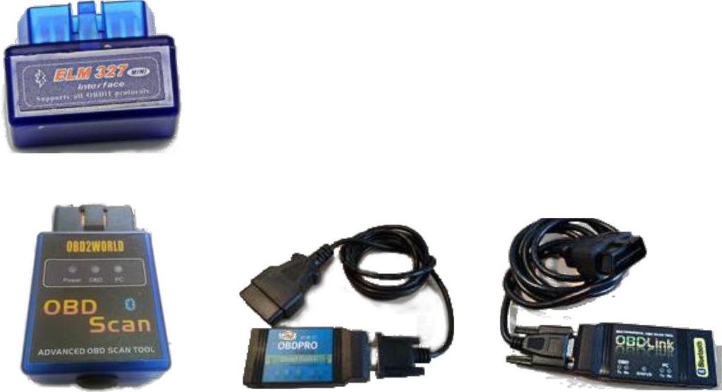 net OBD Scan (including OBDLink scanner and other adapters STN11XX) PLX Devices Kiwi Bluetooth Diamex DX70 & DXM Any