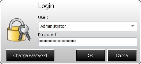 Section 16 Security Management Users For keyboard operated panels it is recommended to use numeric passwords.