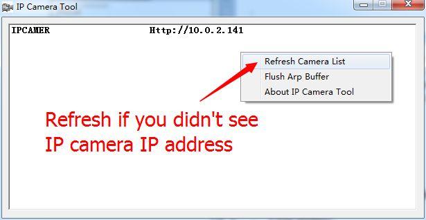 2.IP Camera Tool(MJPEG) a.