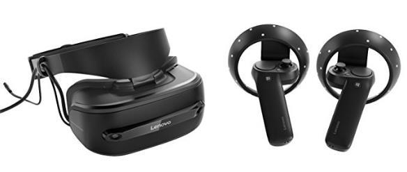 Lenovo Explorer Bundle, Wireless Headset and Motion Controllers for Windows Mixed Reality, Iron Grey Display resolution : 2880 x 1440 MOTION CONTROLLERs BOX INCLUDES: Lenovo