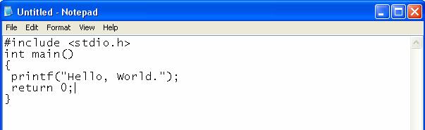 Notepad Windows basic text editor; Note that a suffix.
