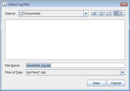 Collecting logs Collecting logs For Integrated WebManager version 3.0.0 or later, Integrated WebManager logs can be collected and output to the specified directory as a zip file.