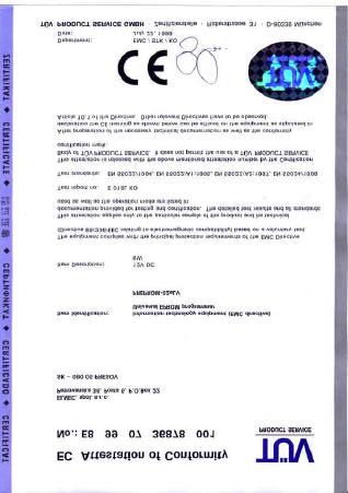 F/2 - CE certificate
