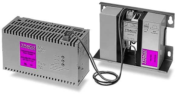 DC-UPS-System In addition to the standard power supply function, these models include a professional battery management system to charge and monitor an external battery.
