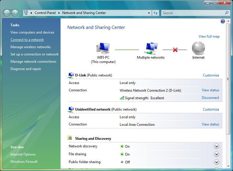 Section 5 - Connecting to a Wireless Network Connect to a Wireless Network Using Windows Vista Windows Vista users
