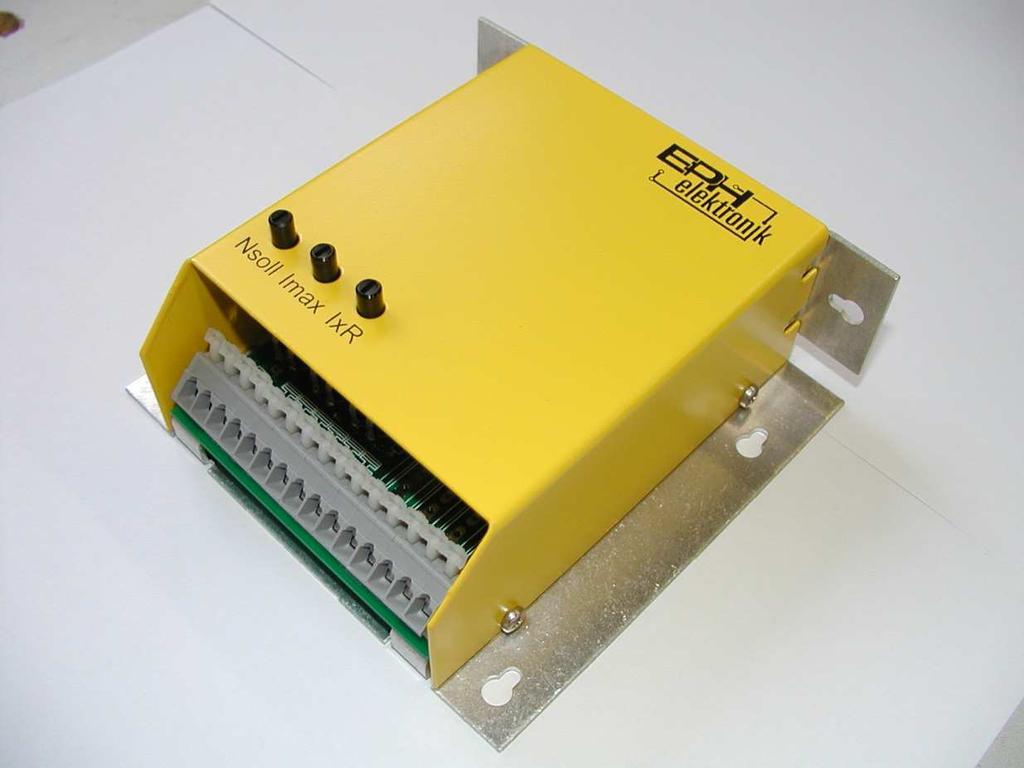 Assembly instruction / User manual 4-Q motor speed control unit digital, type DLR 24/xx-466 Technical data under reserve technical changes Please