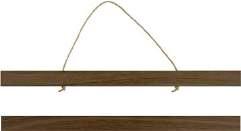220001 SNAP LARGE OAK Oak wood with natural leather string H20 mm x L430 mm x D10 mm
