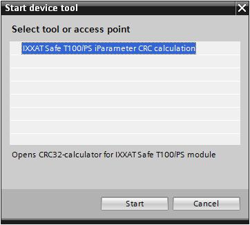 0/PS does already exist. 4.1.1 TIA Portal In TIA Portal the Configuration Tool is accessed via the device view of the T100/PS device.