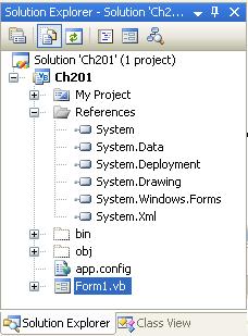 Sử dụng Solution Explorer q Hiển thị phân cấp Project q Project References q Forms, Classes, Modules q Forder