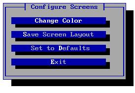The Options Menu Screen Configuration Exit Select Exit to close the System Setup dialog box. The Octel 50 main screen displays.