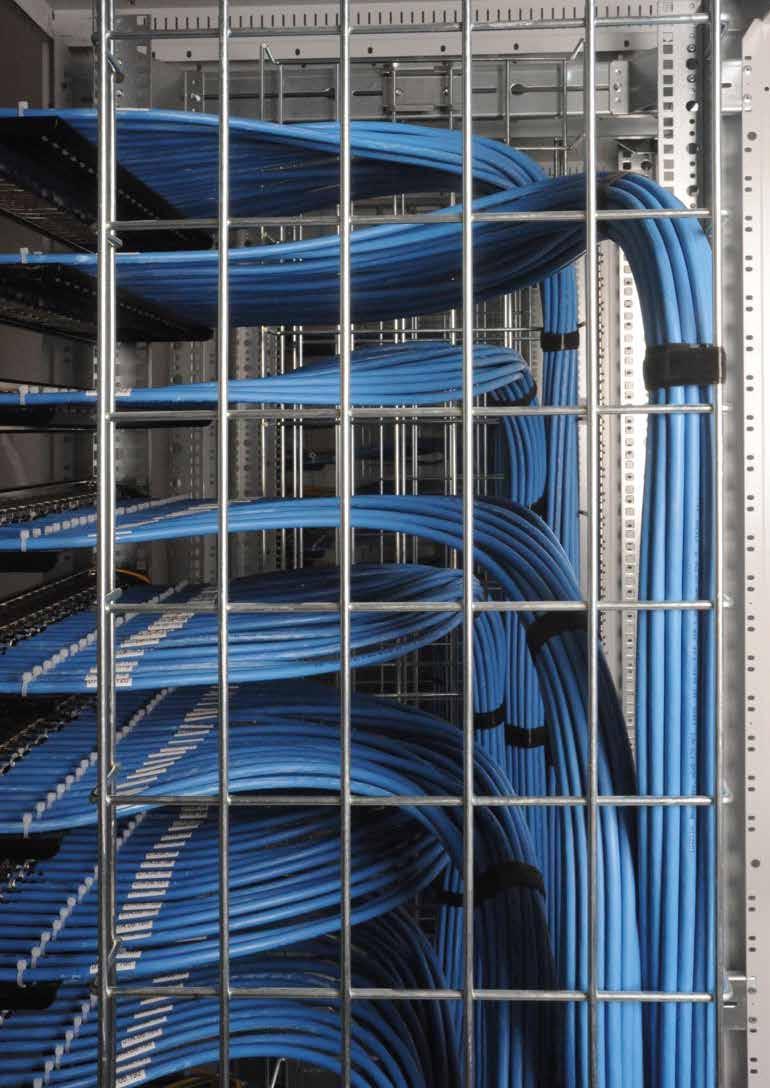 Network cabling Creating a future-proof and cost-efficient network infrastructure. Together with you. Yesterday, your network cabling was the foundation of all communication infrastructure.