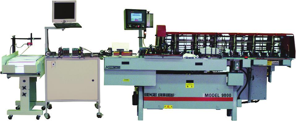 INK JET SYSTEM Add An Ink Jet System This ruggedly built inkjet is designed to run inline with the inserter to render a complete mailing.