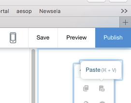 How to turn in your project Step 1: To turn in your assignment, Click on the Publish button