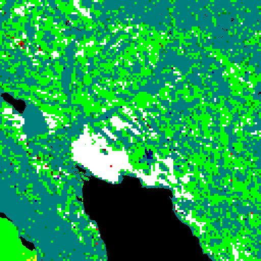 Desert Cloud Test Sonora, Mexico Test of 4km x 4km regions Cloudy if: ΔR 1.6µm /R 1.6µm > 0.1 ΔT 11µm /T 11µm > 0.01 ΔT 12µm /T 12µm > 0.