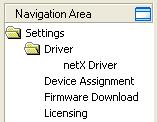Settings 22/157 3 Settings 3.1 Overview Settings Settings Dialog Panes CANopen Master DTM Folder Name / Section Navigation Area Settings (Example) Additional drivers can be displayed.