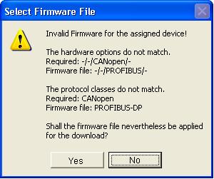 Settings 43/157 to download the firmware.