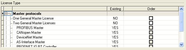 Online Functions 81/157 5.5.3 Which Licenses are present in the Device? Check, which licenses are present in the device.