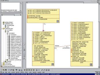 Figure 2: Switch from ER Notation to UML Notation To specify a data model, you simply apply a UML class diagram.