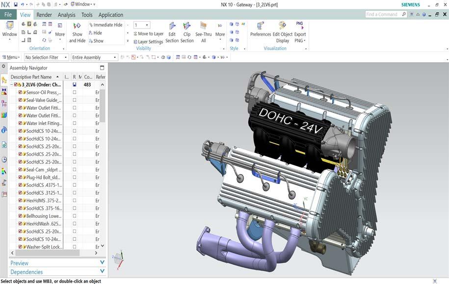 Figure 11. Siemens NX 10 Demo Autodesk AutoCAD AutoCAD is the world s leading CAD software.