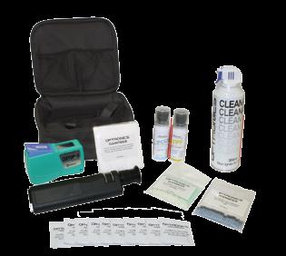 Feature and Benefits High quality products 3 levels depending on user application Products available individually for kit refill Provided in a soft carry case.
