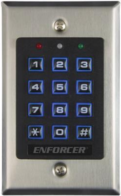 . Using the Master Code: The Master Code can be used to operate the door or program the keypad (4-8 digits long, see pt. 5 below). Press (Relay output ) Press (Relay output ).