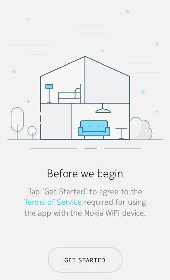 you need not allow Nokia WiFi access to your camera Welcome Launch the Nokia WiFi app Tap New Setup Before we begin You must agree to the Nokia