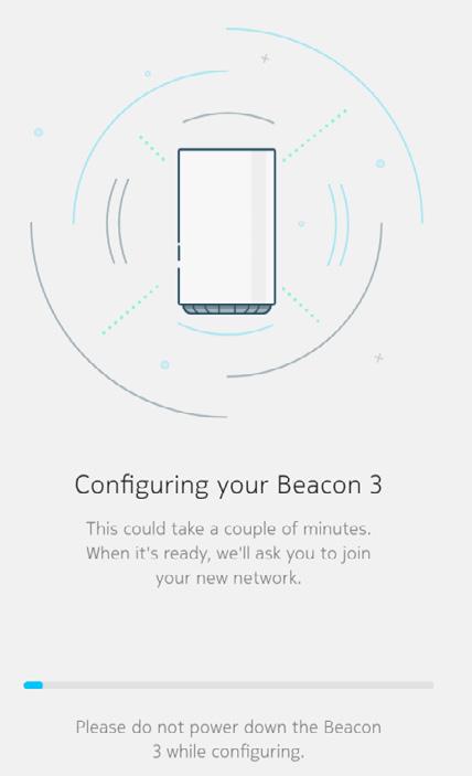 3 Your Beacon is configured to act as the gateway on your new Nokia WiFi network. Setup complete!