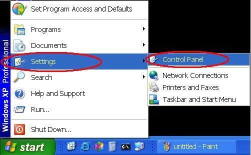 Figure 2 Step 2: When Control Panel appears, double-click the