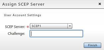 Associating a User with a SCEP Server From the dashboard, select the Smart Devices and Users view and select a user to view his or her profile.