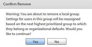 Remove a Group 1.