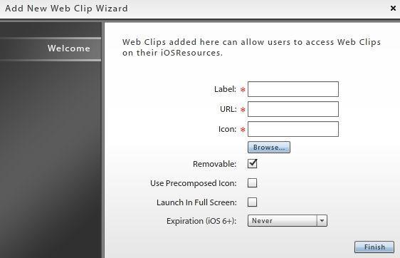 Screen -Expiration (ios 6+) Access Point Name Wizard Provisioning Profile