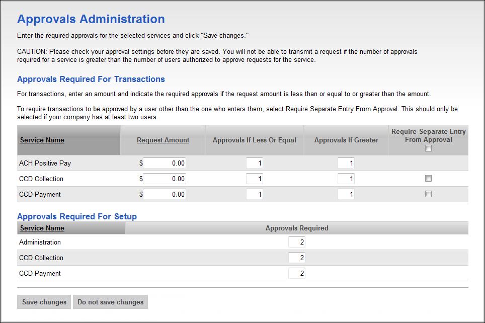 Requiring Multiple Approvals for Templates Click Administration > Manage approval settings.