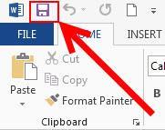 (remember, if you re sending the document to someone who does not have Office 2013 or Office 2010, you will need to click the File tab, click Export, Choose Change File Type,