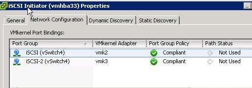 Now we need to add our iscsi Discovery IP of