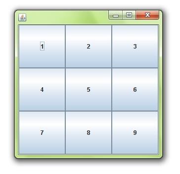 GridLayout: The GridLayout is used to arrange the components in rectangular grid. One component is displayed in each rectangle.