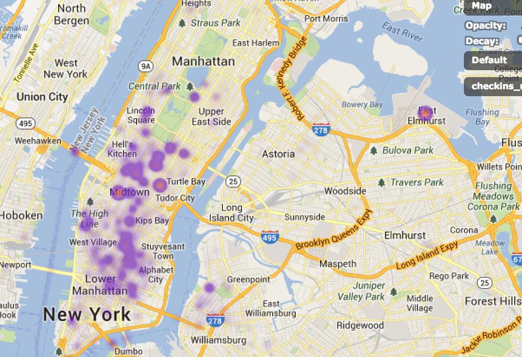 As we observed from our heat maps (Figure 1), New York, Phoenix, Los Angeles and San Francisco have the most check-ins, which indicates that users are most active in those cities.