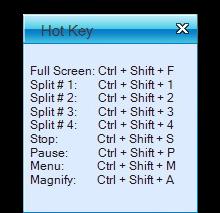 Hot Keys 1000 1500 2000 Use keyboard shortcuts for WePresent functions Easy