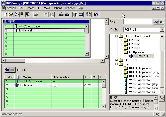 Configuring the PCS 7 OS Data in the SIMATIC Manager 7.