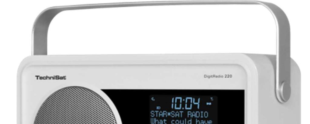 DigitRadio 220 High quality digital radio for DAB + and FM.
