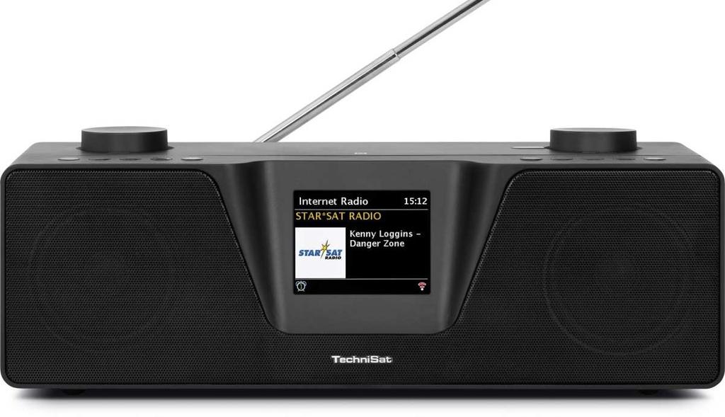 DigitRadio 510 Network compatible digital stereo radio for the reception of DAB+/ FM/ Internet radio/ UpnP - audio streamer, incl.